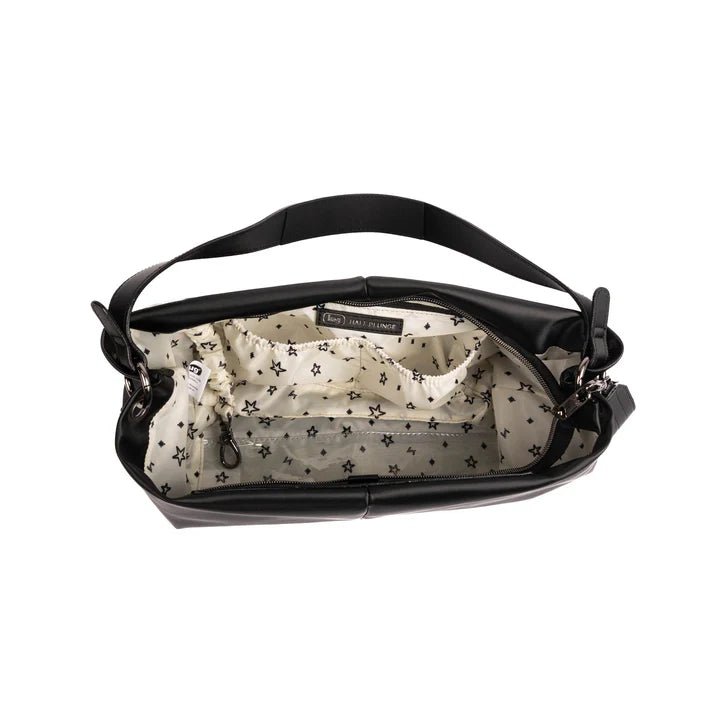 LUG - Sac bandoulière croisé VL en satin Luxe mi-plongé