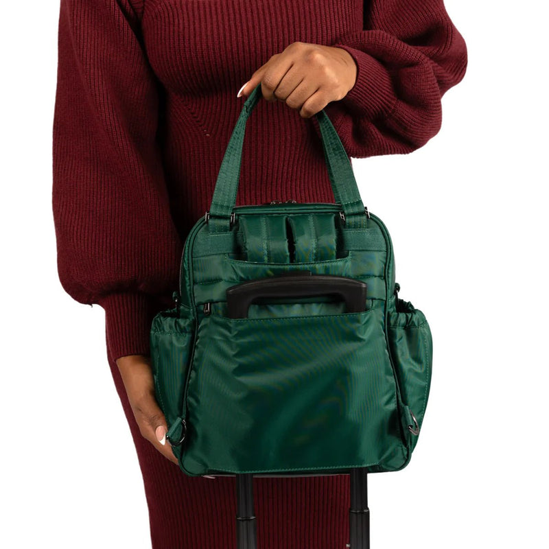 LUG - Legacy Collection Mini Puddle Jumper Convertible Tote Bag Luggage & Bags TEMPO PLAID RED
