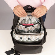 LUG - Pattycake Backpack with Bow Luggage & Bags BLACK