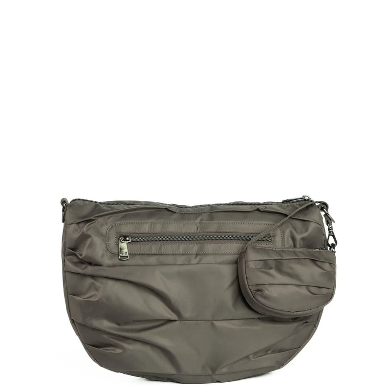 LUG - Sac bandoulière plissé Scuffle avec pochette Disco