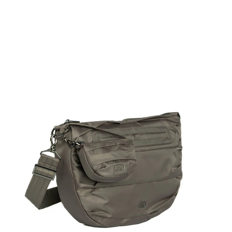 LUG - Sac bandoulière plissé Scuffle avec pochette Disco