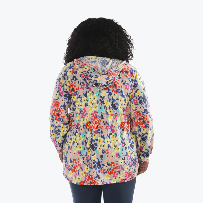 LUG - Veste zippée en jersey brossé Shimmy