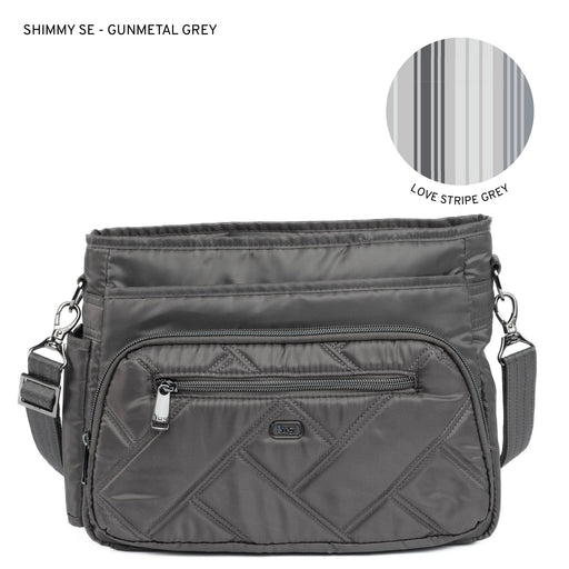LUG - Shimmy SE Crossbody Bag Luggage & Bags Gunmetal Grey