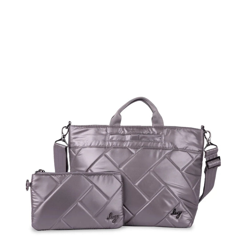 LUG - Tenor 2PC Crossbody Bag Luggage & Bags Metallic Pearl