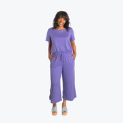 LUG - Trotter Brushed Jersey Jumpsuit Apparel & Accessories Amethyst Purple S