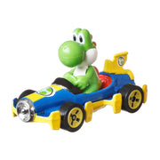 Hot Wheels - Mario Kart 1:64 Scale Die-Cast Vehicle - YOSHI Mach 8 - Product detail or play view 2