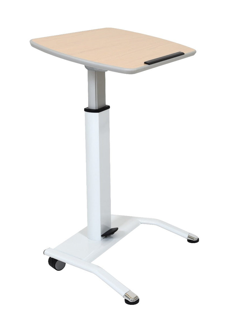 LX-PNADJ-LW – light-wood pneumatic lectern