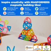 Magformers Challenger 30-Piece Set – geometric building demonstration