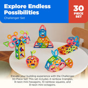 Magformers Challenger 30-Piece Set – sample magnetic models