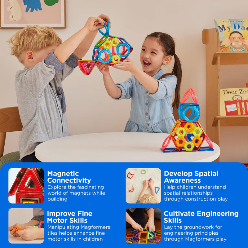 Magformers Challenger 30-Piece Set – family building together