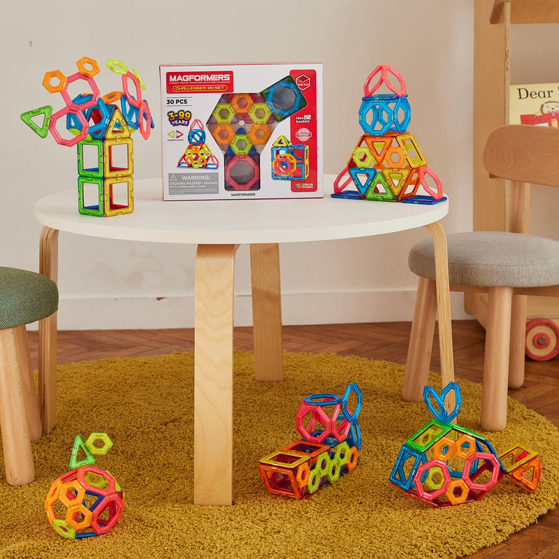 Magformers Challenger 30-Piece Set – tabletop magnetic models