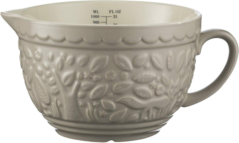 Mason Cash In the Forest Fox Measuring Jug, Stone – gallery view