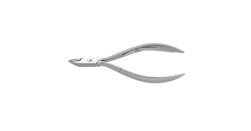 MBI - 4" Stainless Steel Cuticle Nipper Single Spring (1/2 jaw)
