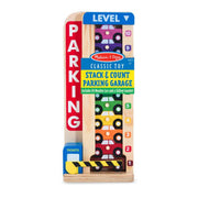 Melissa & Doug - Wooden Stack & Count Parking Garage