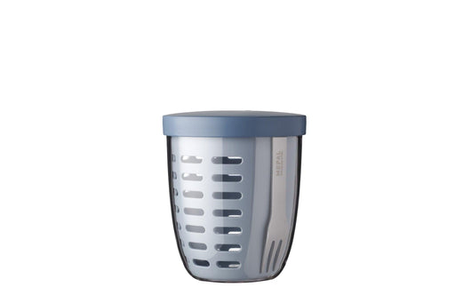 Mepal - Ellipse Fruit & Veggie Pot For Fresh Storage Home & Kitchen Nordic Blue
