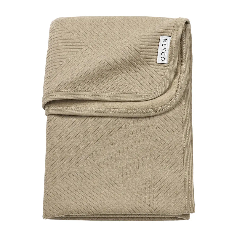 Meyco Baby - Blanket Pure Flannel Taupe | 100 × 150 cm