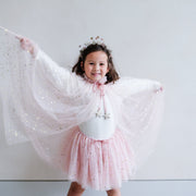 Mimi & Lula Pink Star Cape - detail or styling view; other accessories shown are not included