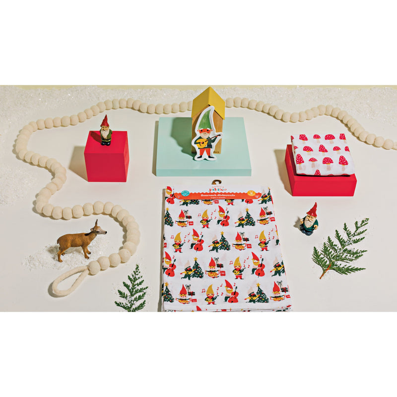 Danica - Gnome For The Holidays Floursack Dishtowels Set of 2 - lifestyle