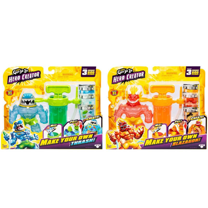 Heroes of Goo Jit Zu - Hero Creator Make Your Own Hero - Assorted - alternate product view 2