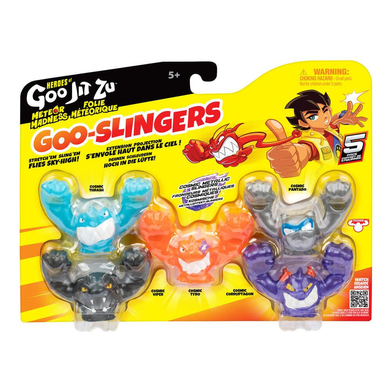 Heroes of Goo Jit Zu - Meteor Madness Goo-Slingers (5-Pack) - alternate product view 2