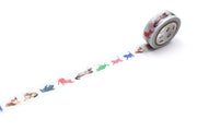 MT TAPES - Washi Tape 15mm x 7m Decorative Pattern Arts & Crafts Kitten