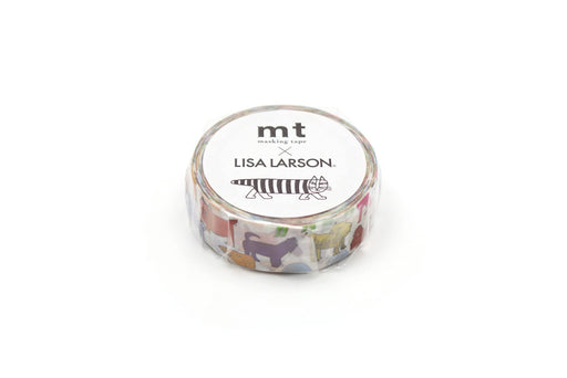 MT TAPES - Washi Tape 15mmx7m Colorful Dog Arts & Crafts