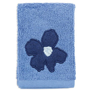 MUkitchen Periwinkle Floral SCRUBSY Cloth – unpackaged product detail