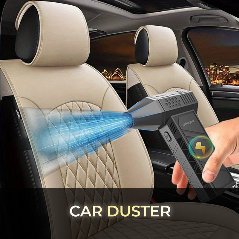 GekoGear Cyclone X3 car interior cleaning illustration