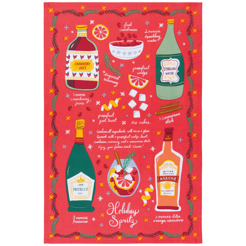 Jubilee - Holiday Spirits Christmas Dishtowels Set of 2