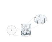 Nachtmann - Shu Fa - Whisky Tumbler (Set of 4) - design detail