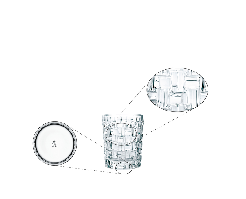 Nachtmann - Bossa Nova - Whisky Tumbler (Set of 4) - design detail