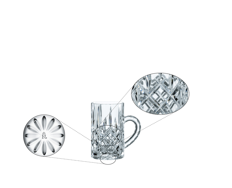 Nachtmann - Noblesse - Hot Beverage Mug (Set of 2) - design detail