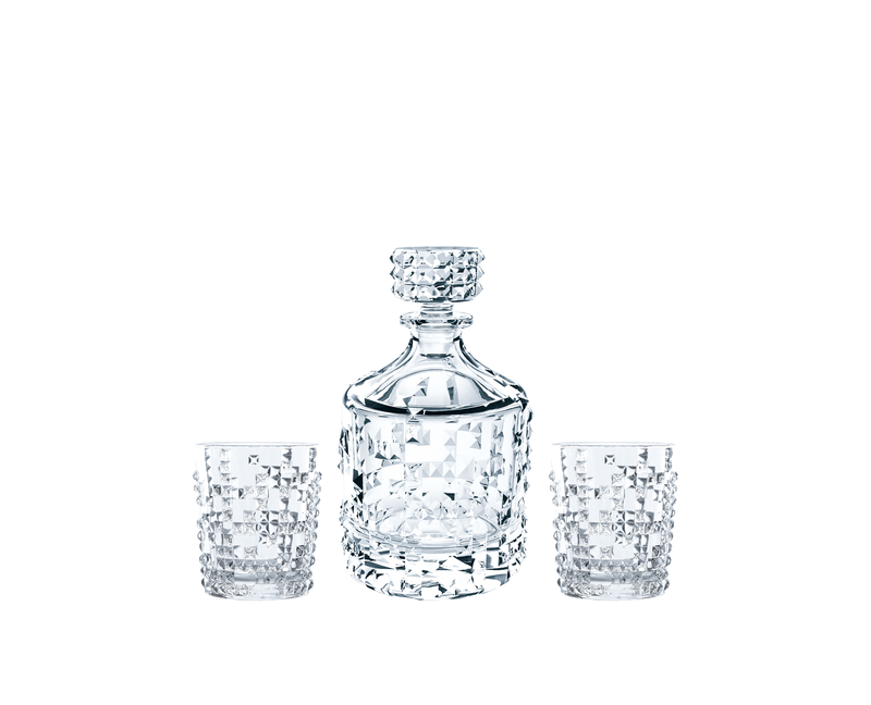 Nachtmann - Punk - Whisky Decanter Set (3-Piece Set) - product view