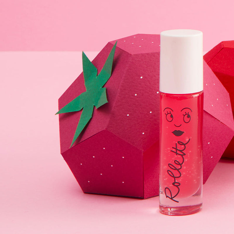 Nailmatic - Kids - Rollette Lip Gloss - Strawberry - product view