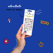 Nailmatic - Seventies Nail Stickers (55 Pieces) - product view