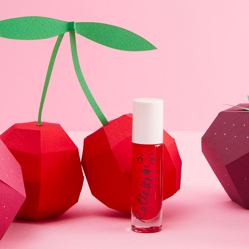 Nailmatic - Kids - Rollette Lip Gloss - Cherry - product view