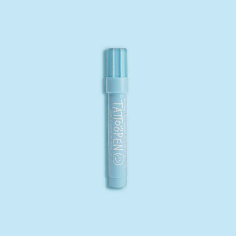 Nailmatic - Kids - Tattoopen Temporary Tattoo Pen - Sky Blue - product view