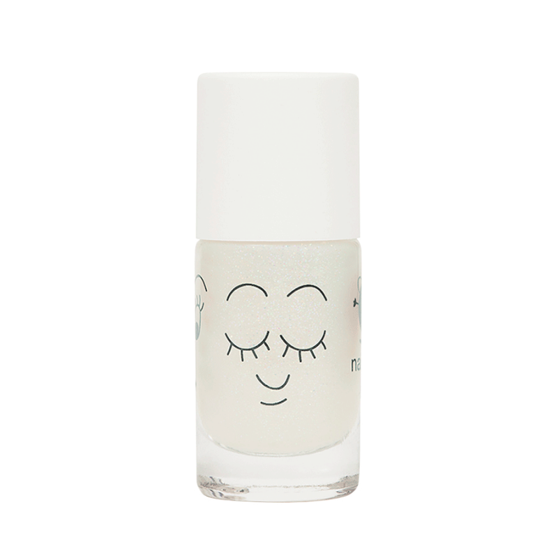 Nailmatic - Kids - Zouzou Water-Based Nail Polish - Extra Pearly White - product view