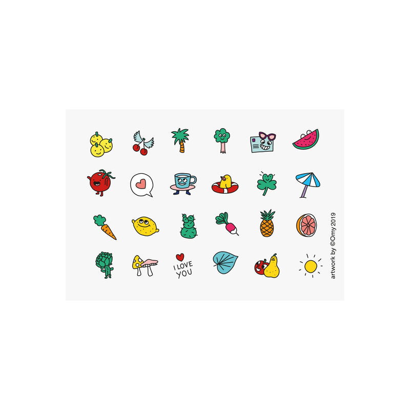 Nailmatic - Kids - Wow Nail Polish and Nail Stickers Set - product view