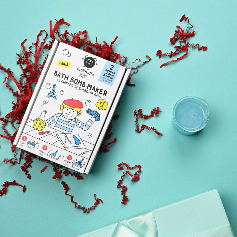 Nailmatic - Kids - Paris DIY Bath Bomb Maker Kit - product view