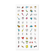 Nailmatic - Rock Nail Stickers (55 Pieces) - product view