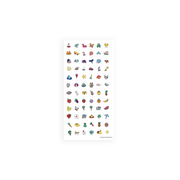 Nailmatic - Kids - Happy Nails Nail Stickers (72 Pieces) - product view