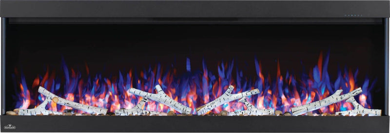 Napoleon - Trivista Pictura Three-Sided Electric Fireplace - NEFL50H-3SV — front product view.