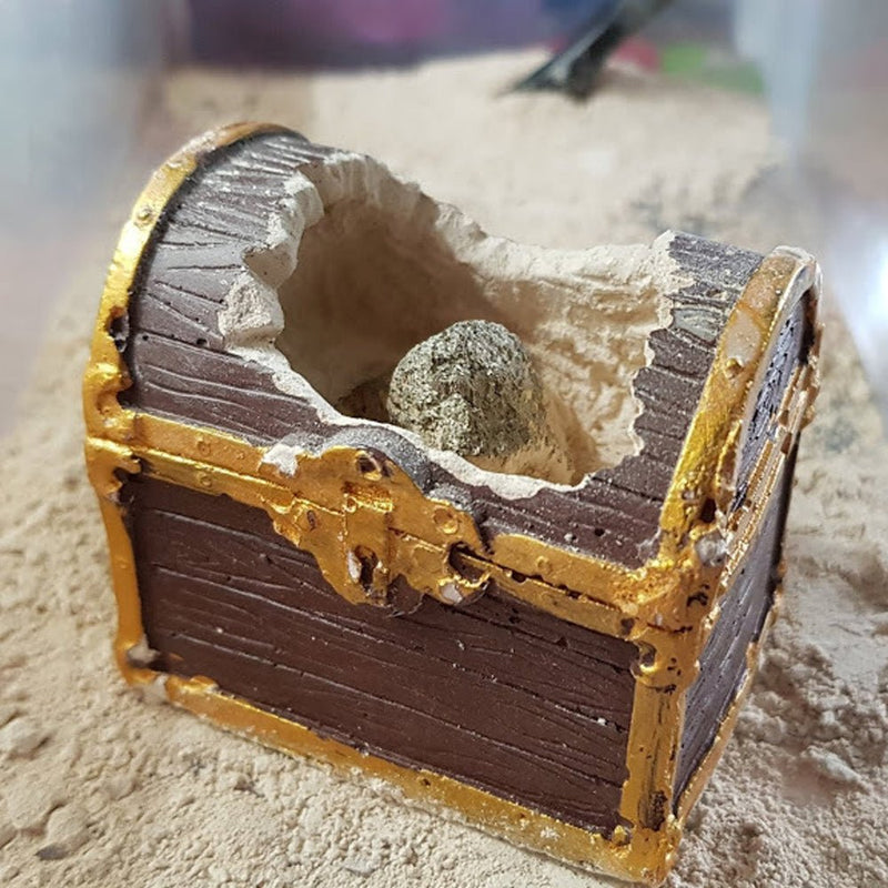 National Geographic - Impulse Treasure Chest Mini Dig Kit — treasure-chest dig brick.