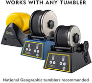 National Geographic - Jasper Rock Tumbler Refill Kit — compatible tumblers illustration; tumblers sold separately.