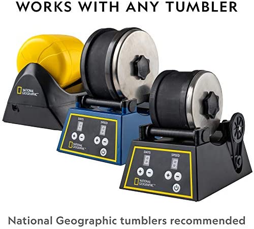 National Geographic - Jasper Rock Tumbler Refill Kit — compatible tumblers illustration; tumblers sold separately.