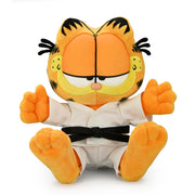 Karate Garfield PHUNNY Plush – front view
