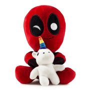 Deadpool with Unicorn PHUNNY Plush – front view