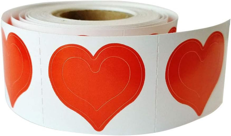 Norvell Sunless Heart Tanning Stickers — Roll of 200