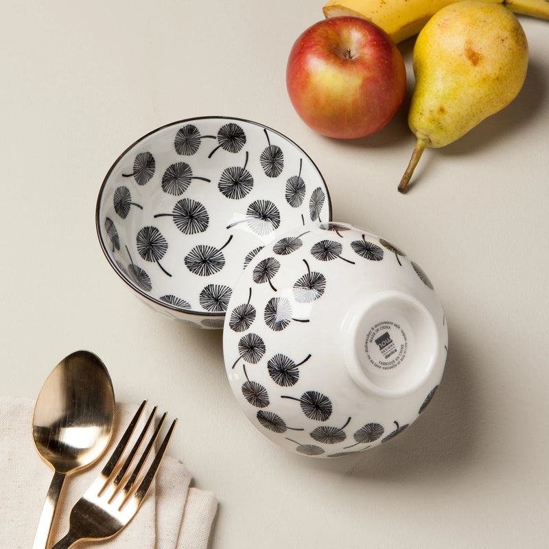 Now Designs - Bowl 4inch Gray Dandelion Home & Kitchen